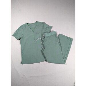 Figs Scrubs Women’s Scrub Set Jade Green Catarina M Livingston Pants M Nurse